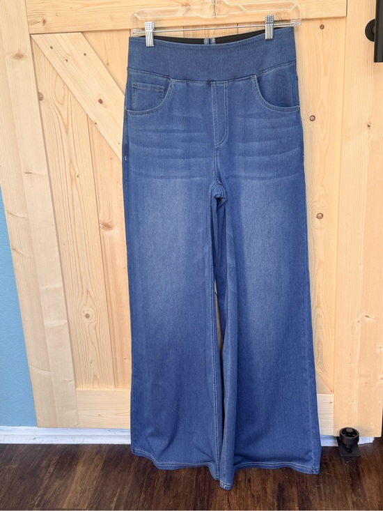 HALARA Denim - HALARA Blue Wide-Leg Pull-On Jeans NWOT